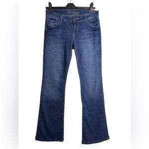 dELiA*s Blue Flare Wide Leg Jeans